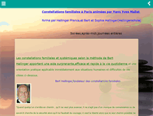 Tablet Screenshot of constellations-familiales-paris.com